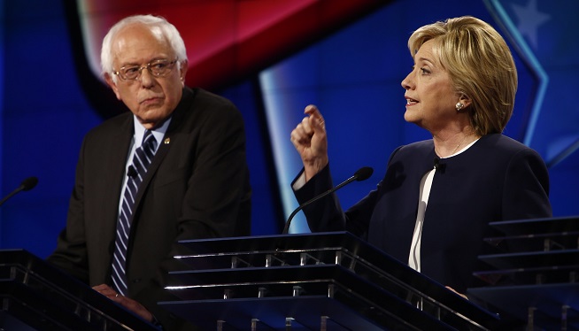 Clinton And Sanders Go Head-To-Head