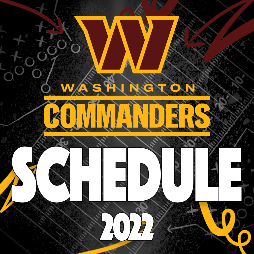 washington commander schedule
